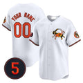 Custom Baltimore Orioles Robinson Patch Vapor Premier Limited Jersey V3 ¨C White MWATKINS