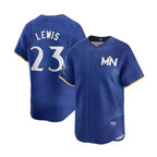 Minnesota Twins #23 Royce Lewis Royal MWATKINS 2024 City Connect Limited Stitched Jersey