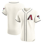 Arizona Diamondbacks Cream MWATKINS Elite Jersey