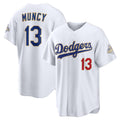 Los Angeles Dodgers #13 Max Muncy White MWATKINS 2026 Gold Collection Stadium Jersey