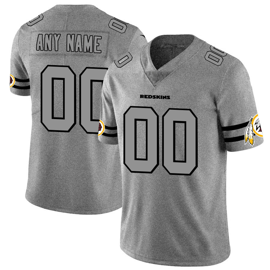 Custom W.Redskins 2019 Gray MWATKINS Gridiron Gray Vapor Untouchable Limited Jersey