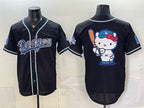 Los Angeles Dodgers Team Big Logo B2B Champs 2026 Black MWATKINS Out Style Vapor Limited Stitched Jersey