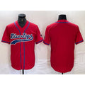 Toronto Blue Jays Blank Red MWATKINS Cool Base Stitched Jersey