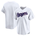 Texas Rangers White MWATKINS Throwback Cooperstown Collection Limited Jersey
