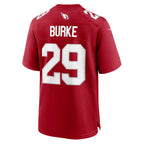 A.Cardinals #29 Denzel Burke Cardinal MWATKINS Team Game Jersey