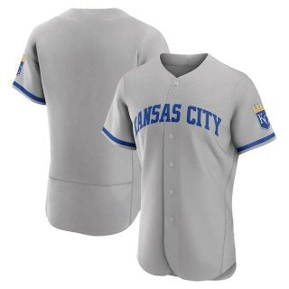 Kansas City Royals Blank Grey MWATKINS Flex Base Stitched Jersey