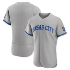 Kansas City Royals Blank Grey MWATKINS Flex Base Stitched Jersey