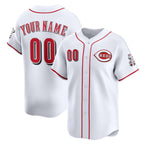 Custom Cincinnati Reds White MWATKINS Home Limited Jersey