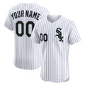 Custom Chicago White Sox White MWATKINS Home Elite Jersey
