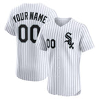 Custom Chicago White Sox White MWATKINS Home Elite Jersey