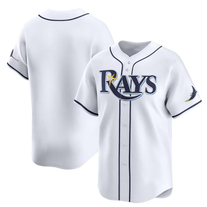 Tampa Bay Rays Blank White MWATKINS Home Limited Stitched Jersey