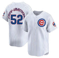 Chicago Cubs #52 Pete Crow-Armstrong White MWATKINS Home Limited Stitched Jersey