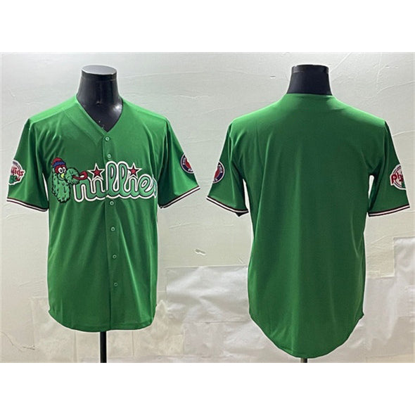 Philadelphia Phillies Blank Green MWATKINS Phanatic Limited Stitched Jersey 2