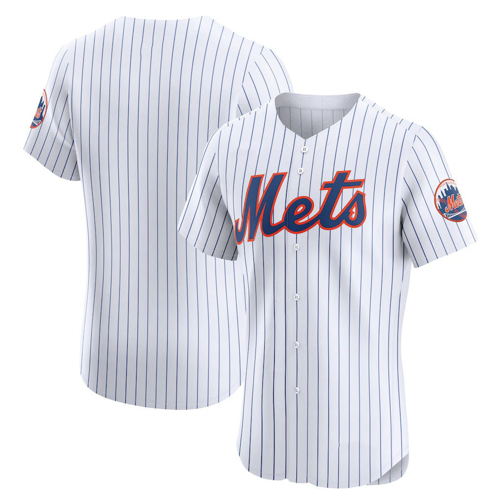 New York Mets White MWATKINS Home Elite Jersey