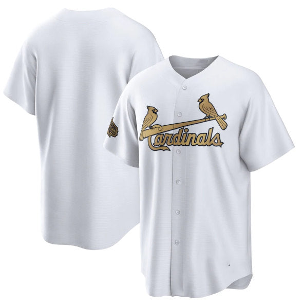St. Louis Cardinals Blank White MWATKINS 2022 All-Star Cool Base Stitched Jersey