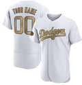 Custom Los Angeles Dodgers Active Player White MWATKINS 2022 All-Star Flex Base Stitched Jersey