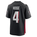 A.Falcons #4 KhaDarel Hodge Black MWATKINS Team Game Jersey