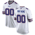 Custom B.Bills White MWATKINS Game Jersey