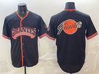San Francisco Giants Team Big Logo Black MWATKINS 2026 Alternate Stadium Stitched Jersey