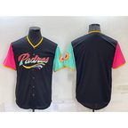 San Diego Padres Blank Black MWATKINS 2022 City Connect Cool Base Stitched Jersey