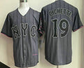 New York Mets #19 Bo Bichette Gray MWATKINS City Connect Limited Jersey