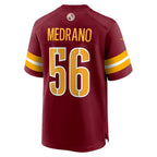 W.Commanders #56 Kain Medrano Burgundy MWATKINS Team Game Jersey