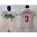 Philadelphia Phillies #3 Bryce Harper White MWATKINS Phanatic Limited Stitched Jersey 2