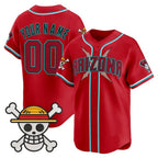 Custom Arizona Diamondbacks x One Piece Red MWATKINS Vapor Premier Limited Jersey - Stitched