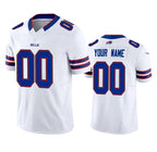 Custom B.Bills Active Player White MWATKINS 2023 F.U.S.E. Vapor Untouchable Limited Stitched Jersey