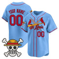 Custom St. Louis Cardinals x One Piece Blue MWATKINS Vapor Premier Limited Jersey - Stitched
