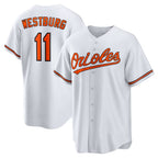 Baltimore Orioles #11 Jordan Westburg White MWATKINS Home Replica Jersey