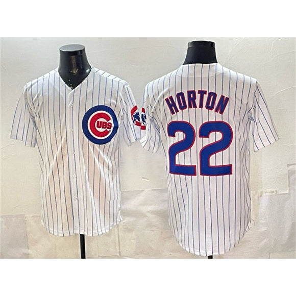 Chicago Cubs #22 Cade Horton White MWATKINS Cool Base Stitched Jersey