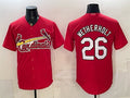 St. Louis Cardinals #26 JJ Wetherholt Red MWATKINS Cool Base Stitched Jersey