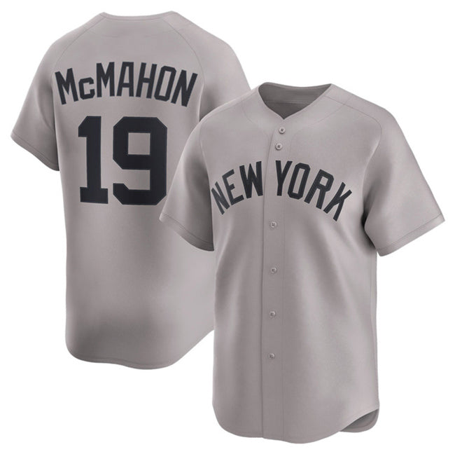 New York Yankees #19 Ryan McMahon Grey MWATKINS 2025 Limited Stitched Jersey