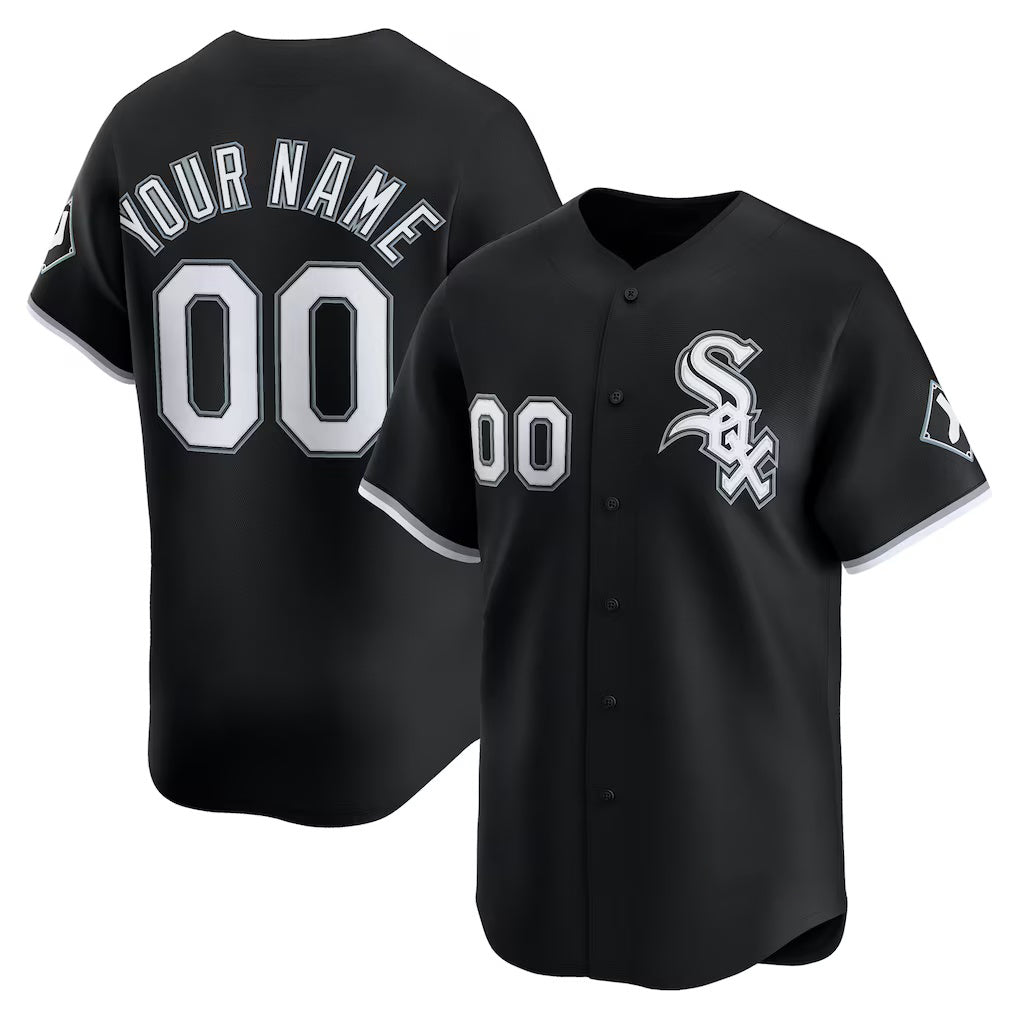 Custom Chicago White Sox Black MWATKINS Alternate Limited Jersey