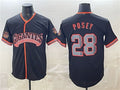 San Francisco Giants #28 Buster Posey Black MWATKINS 2026 Alternate Stadium Stitched Jersey