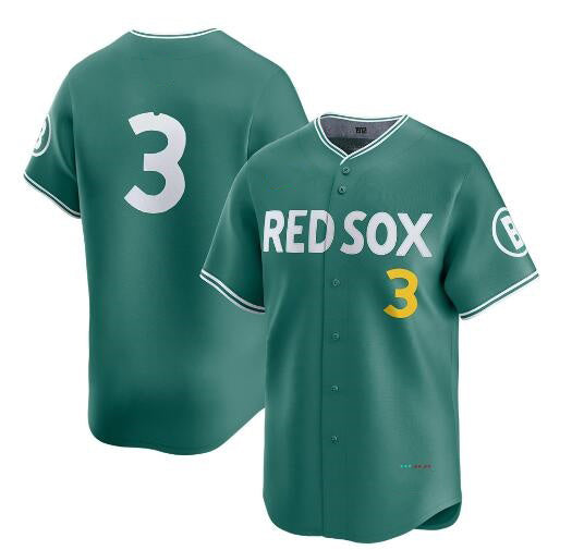Boston Red Sox #3 Ceddanne Rafaela Green MWATKINS 2025 City Connect Limited Stitched Jersey