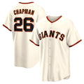 San Francisco Giants #26 Matt Chapman Cream MWATKINS Home Replica Jersey