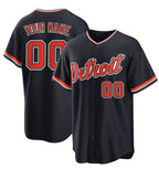 Custom Detroit Tigers Alternate Replica Navy MWATKINS Jersey