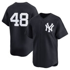 New York Yankees #48 Paul Goldschmidt Navy MWATKINS Alternate 2 Limited Jersey
