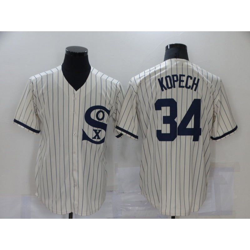 Chicago White Sox #34 Michael Kopech 2021 Cream MWATKINS Field of Dreams Name Cool Base Stitched Jersey