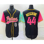 San Diego Padres #44 Joe Musgrove Black MWATKINS NEW 2023 City Connect Cool Base Stitched Jersey 2