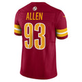 W.Commanders #93 Jonathan Allen Vapor F.U.S.E. Limited Jersey - Burgundy MWATKINS