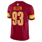 W.Commanders #93 Jonathan Allen Vapor F.U.S.E. Limited Jersey - Burgundy MWATKINS