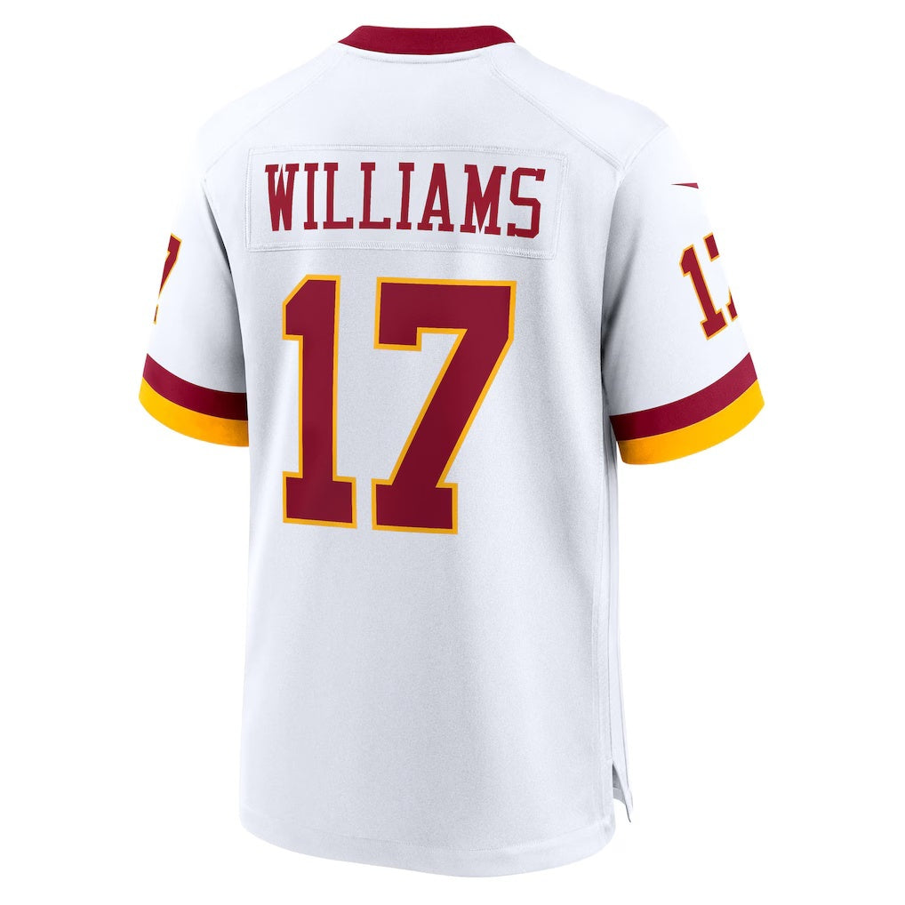 W.Commanders #17 Doug Williams White MWATKINS Game Jersey