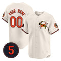 Custom Baltimore Orioles Robinson Patch Vapor Premier Limited Jersey V3 ¨C All Stitched-Cream MWATKINS