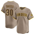 San Diego Padres #30 Gavin Sheets Tan MWATKINS 2026 Alternate Limited Stitched Jersey