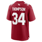 A.Cardinals #34 Jalen Thompson Cardinal MWATKINS Team Game Jersey