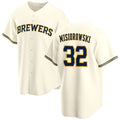 Milwaukee Brewers #32 Jacob Misiorowski Cream MWATKINS 2025 Stitched Jersey