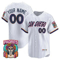 Custom San Diego Padres White MWATKINS 2026 City Connect Vapor Premier Limited Jersey - All Stitched